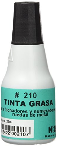 COLOP T210.25.N Noris Stempelfarbe, 25 ml, schwarz