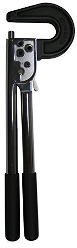 Hand Rivet Squeezer for Solid & Tubular Rivets, with A 3 Reach, & 1-1/4 Gap. Will Set Rivets UP to 1 INCH in Length. Also Includes 2 SQ-3-17 Flush Squeezer Dies. (3/16 Height Diameter)