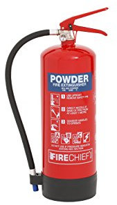 Firechief 100-1179 FXP6 Powder Extinguisher, XTR, 6 kg, Red