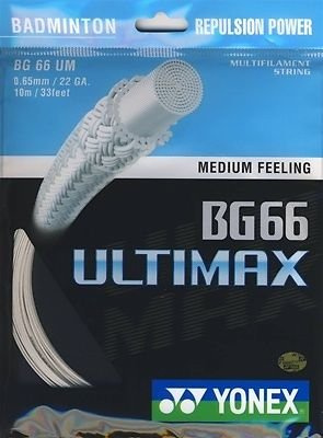 Yonex Badmintonsaite, BG66 ULTIMAX White