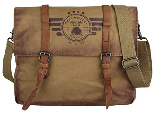 Greenburry Vintage Aviator Messenger 33 cm