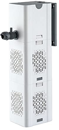 Tigerlily Enterprises 10W 4-in-1 Internal Aquarium Filter – Submersible Water Pump with Oxygen Aeration, Wave Maker & Adjustable Flow – 700L/H for Coldwater & Tropical Aquariums