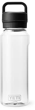 AONELAS YETI Yonder 1L/34 oz Water Bottle with Yonder Chug Cap, Clear