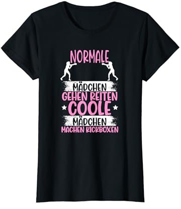 Kickboxen Damen Kampfsport Training Mädchen Kickboxen T-Shirt