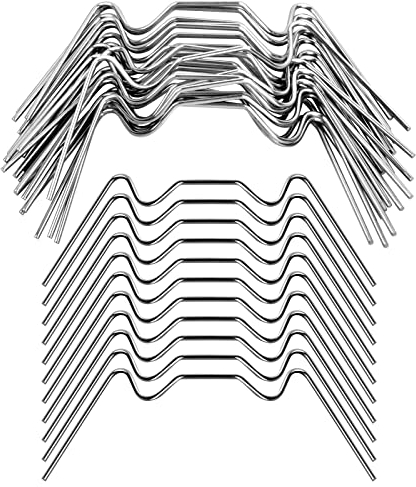 Rapidbok Gewächshaus Klammern, 50 Stück Gewächshausklammern Edelstahl Gewächshausclips Hohlkammerplatte Befestigung Gewächshäuser Zubehör Rostfrei für Gewächshausplatten Hohlkammerplatte Glashaus