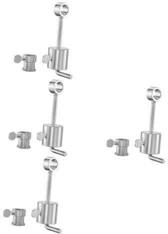 YARNOW 4 Ensembles Poids pour brochettes de Barbecue Accessoire Barbecue Accessoires Barbecue arrêts de Broche réutilisables Gril Accessoires de Barbecue arrêt de Tige de tournebroche
