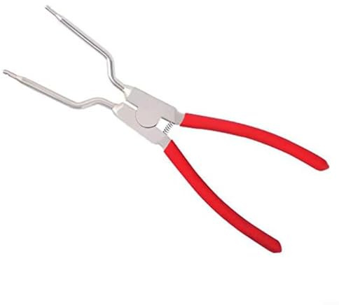 Snowchecking Waschmaschinen-Federentfernungszange, 27,9 cm, Sicherungsringzange, Ellenbogenzange, spezielles Induktionswerkzeug für Waschmaschine (rot)