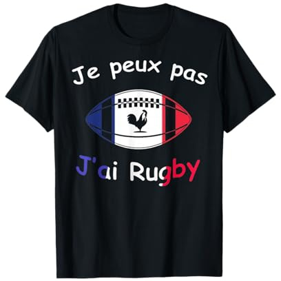 Je Peux Pas J'ai Rugby - Cadeau De Joueur de Rugby T-Shirt