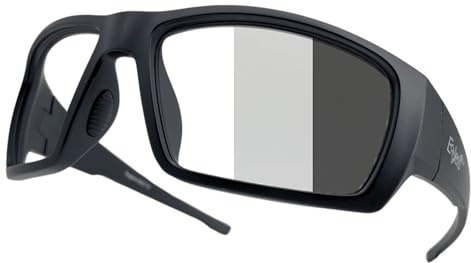 Eaglens.54 Lunettes de soleil carrées photochromiques pour hommes et femmes – Lunettes de tir et de chasse en extérieur – Monture TR90 – Protection UV400.