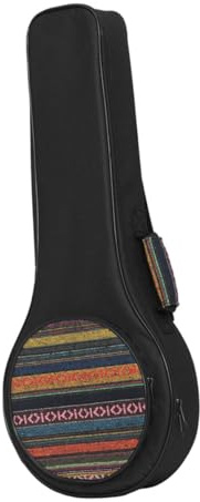 HONITANO Tragbare Mandolinentasche aus Nylon mit Weicher Polsterung Wasserabweisend und Geräumig für Sicheren Schutz Unterwegs