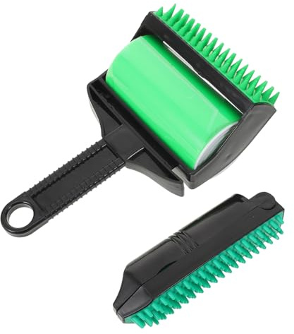 TOGEVAL Hair Stick Reusable Sticky Lint Roller Washable Pet Hair Sticky Remover for Home Use Pet Grooming Tool