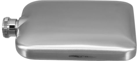OFFSCH Fiaschetta in Acciaio Inossidabile 6 Oz Opaca, Borraccia Tascabile Piccola per Liquori, Bottiglia Portatile Resistente per Attività All’aperto come Campeggio ed Escursionismo