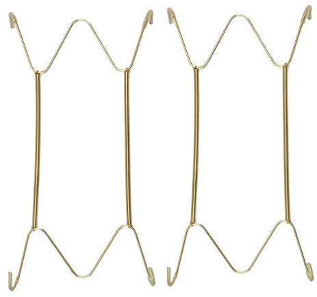 LOVIVER Tellerhalter Telleraufhänger Tellerspirale Wandtellerhalter Tellerwandhalter für, 8 Zoll
