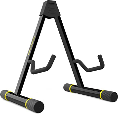MONKEY LOOP Prime 02 - Soporte para Guitarra Acústica - Soporte de Suelo para Guitarra Clásica - Estructura Robusta y Estable - Soporte de Guitarra Plegable - Accesorio de Fácil Transporte