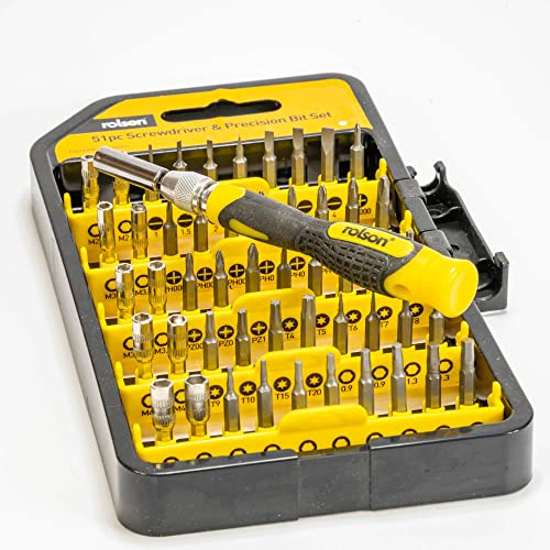 Rolson 28288 51 Pc Screwdriver & Precision Ser