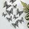 Mariposas Decorativos 3D, CAYUDEN 24 pcs Extraíbles Espejos Decorativos de Pared 3 Tamaños Decoraciones Paredes Butterfly Stickers pared Decorativas para Fiesta Boda Dormitorio Jardin Decoración