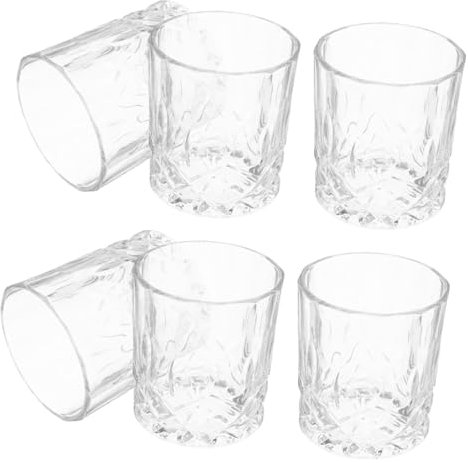Gatuida 6pezzi Bicchieri Per Whisky Da Perfetti Per Cocktail e Birra Per Feste e Uso Quotidiano Bicchieri Versatili Per Ogni Occasione