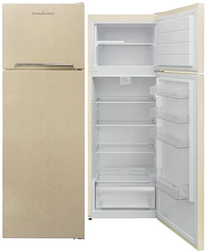Frigorífico Doble Puerta 312 LT Beige Mármol VENTIL. E 175x59,5 SLORENZ