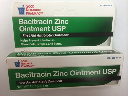 Bacitracin Zinc First Aid Antibiotic Ointment 1 Oz