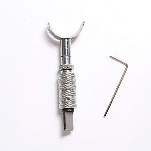 Práctico de cuero ajustable de acero inoxidable de corte giratorio Cuchillo para cuero de Trabajo