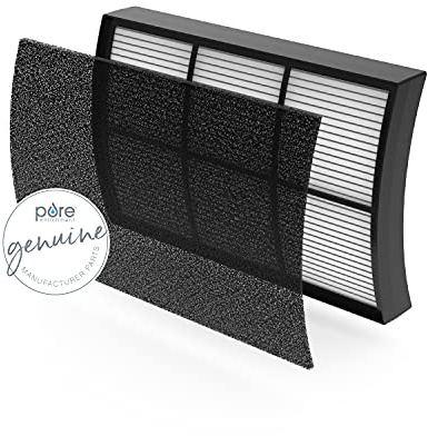Pure Enrichment® Genuine 2-in-1 True HEPA Official Replacement Filter for The PureZone™ Breeze Tabletop Air Purifier (PECOMPAP)