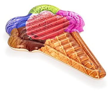 Bestway Luftmatratze, Waffeleis, 188 x 130 cm
