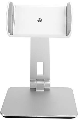 Dpofirs Support pour Smartphone, Support de Bureau Pliable avec Angles de Rotation Réglables à 360 Degrés, Support Portable Universel pour Téléphones Mobiles et Tablettes pour Regarder des Films