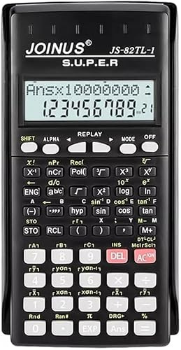 Scientific Calculator With Functions, 2-Line Engineering Scientific Calculator, 12 Digit & 2 Line Display, Perfect for School, Office, Precise Calculations and More.