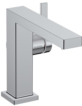 hansgrohe Tecturis E -Handle -Hole 6-inch Tall Bathroom Sink Faucet in Chrome, 73021001
