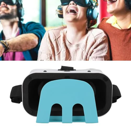 Auriculares VR para para Casco de Gafas de Realidad Virtual 3D con Lentes ópticas HD Anti Azul para TV, Películas Telefónicas, Educación, Videojuegos