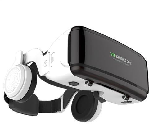 VR Headset, 3D VR -Brille | HD -Linsen einstellbare virtuelle Realität 3D -Brille - VR Headset & Brille Video Game Experience für Kinder und Erwachsene