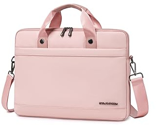DE LAMASSU® Lira Laptoptasche 16 Zoll – Wasserabweisend & stoßfest – Business Notebooktasche MacBook Dell HP Lenovo Asus – Leicht & mit Trolley-Gurt – Damen & Herren
