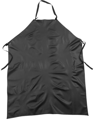 IWOWHERO Pvc Wasserdichte Kochschürze Unisex Verstellbar Extra Strapazierfähig Für Küche Garten Industrie Schmutzabweisend Und Säurebeständig Labor Schürze Für Damen Und Herren