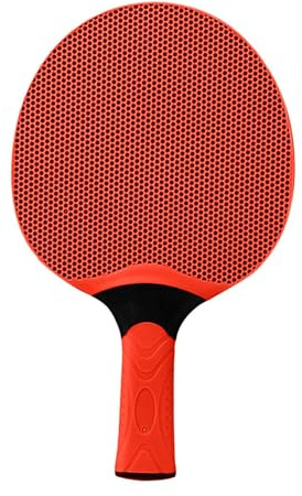 Gummi -Tisch -Tennis -Paddel - Schläger mit Griff | Innen- und Outdoor -Schläger -Spiele -Sportgeräte für Kinder Erwachsene, ausgezeichnete Spinkontrolle, Komfortables wasserdichtes Paddel