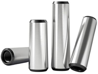Gewindestift 45# Stahl M4-M10 Kegelstift mit Innengewinde, hochfester Dübel GB118 Zur Reparatur(10x50mm-M6(2pcs))