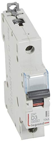 Disjoncteur DX³6000-1P 230 à 400V~ 3A - courbe D - 1 module