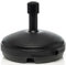 2 x Plastique Noir Base de parasol rond 33 cm Parasol de jardin support Contenance de 7L