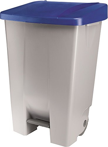 getgastro Tretabfallbehälter aus Polyethylen, Xtra PREISWERT, Verschiedene Größen und Deckelfarben wählbar (grün, A10 - Inhalt: 120 ltr.)