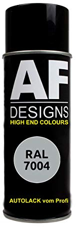 Alex Flittner Designs RAL Lackspray Autolack Sprühdose Spraydose RAL7004 SIGNALGRAU matt