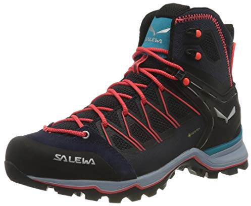 Salewa, Mountain Trainer Lite Mid Gore-Tex Damenwanderstiefel, Blau, 39
