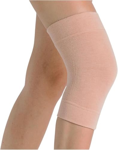 BODYPERFECT Wolle Kniewärmer Kniebandage arthrose 2 Knieschoner Elastische Band Wärme für die Knie Schmerzlinderung Traumata X-LARGE