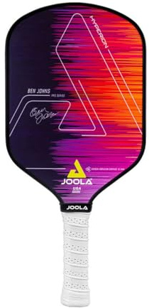 JOOLA Racchetta da Pickleball Ben Johns Hyperion CAS, Paddle Professionale di Alta Qualità in Carbonio, Certificato USAPA, Hyperion-CAS 13,5mm, 42 x 19 cm