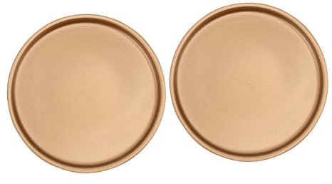 Cabilock Maceta de 2 Macetas Grandes de Cerámica de 15 X 15 X 1 8 Cm con Base Tipo Bandeja para Uso No Doméstico