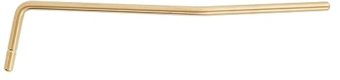 Musiclily Ultra 5mm Edelstahl Push-In Style Tremolohebel Tremolo Arm Bar für China Wilkinson M Series Tremolo Steg, Gold Ohne Kappe