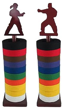 Playwell Martial Arts Unisex (Mädchen oder Junge) Karate Runder Gürtel Präsentationsständer – Neu! Wird einzeln verkauft
