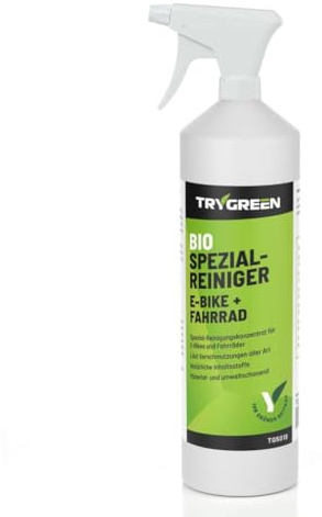 Spezialreiniger E-Bike + Fahrrad - Reinigungskonzentrat, natürliche Wirkstoffe, sicher für Mensch, Material und Fahrrad (1 l (1er Pack), Flasche)