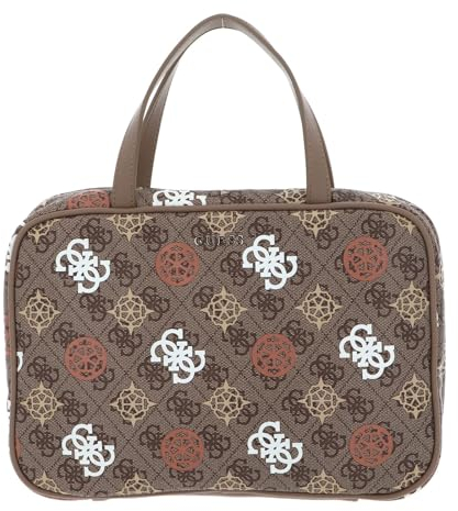 GUESS Travel Case Brown Multi
