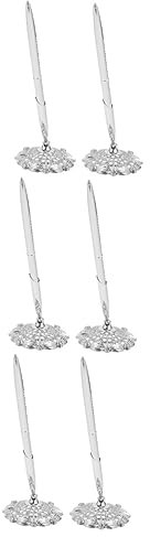 NUOBESTY 6 Stk Stift unterschreiben Bürozubehör Dekor Rose Kugelschreiber schreibutensilien Füller Stifte Zeichenstift tägliches Accessoire Hochzeit schmücken Stifthalter feiner tipp Braut