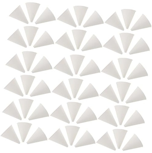 iplusmile 60piezas Embudo De Aceite De Papel Desechable Para Coche Unidades Embudo De Papel Para Cambio De Aceite Automotriz Para Llenado De Botellas De Cocina y Automotriz