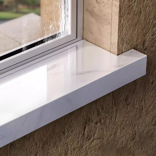 Window Ledge Protector Acrylic Board, Bedroom/Balcony/Dorm/Kitchen Window Sill Nosing Cover, Decorative Window Sill Remodel Edging Trim for Plants(160x30cm (63x11.8))